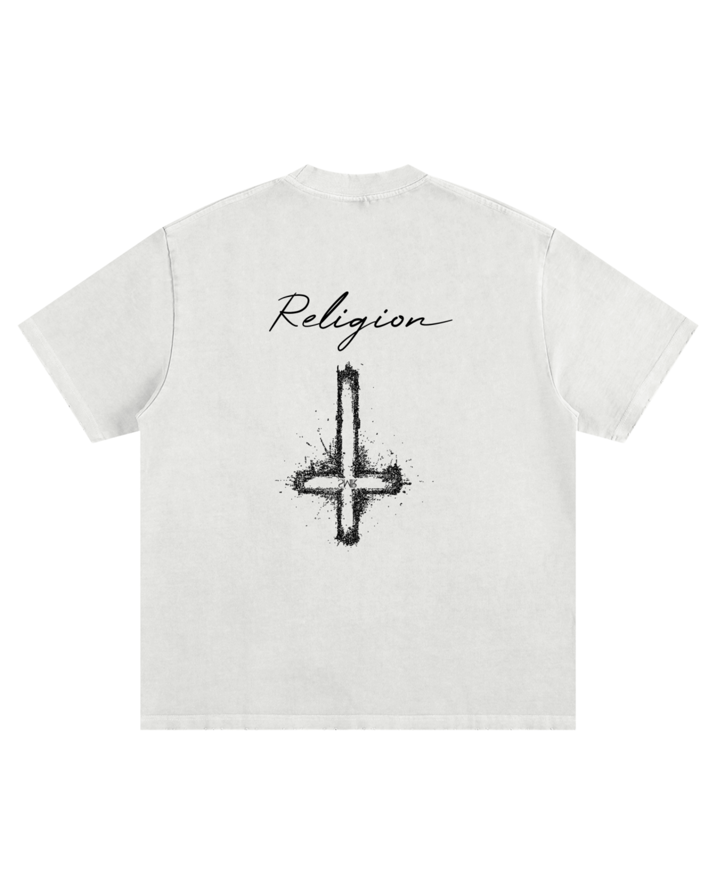Heavyweight Vintage Washed Frayed T-Shirt