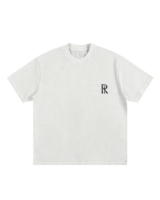 Heavyweight Vintage Washed Frayed T-Shirt