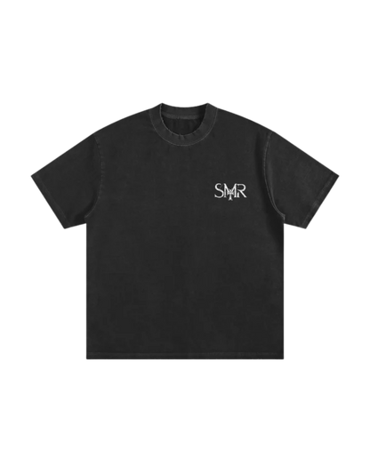 Heavyweight Vintage Washed Frayed T-Shirt