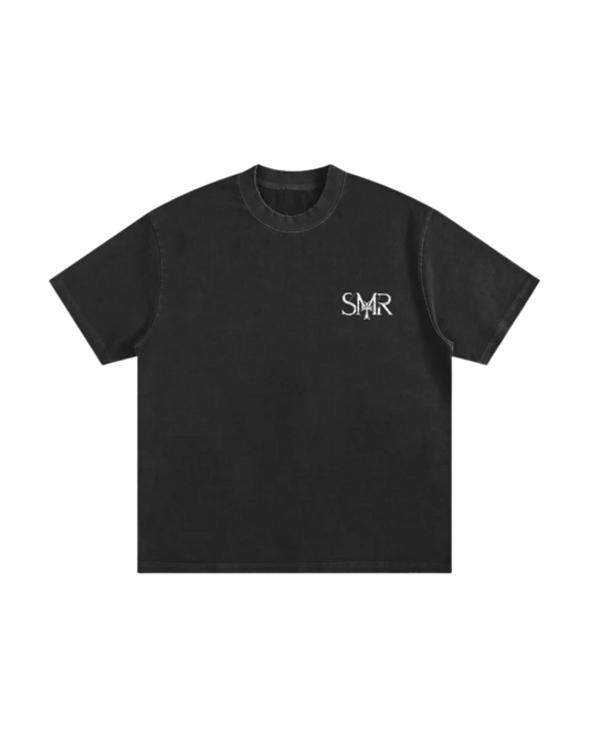 Heavyweight Vintage Washed Frayed T-Shirt