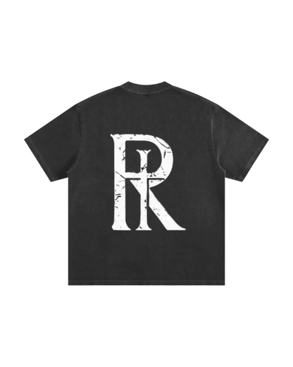 Heavyweight Vintage Washed Frayed T-Shirt