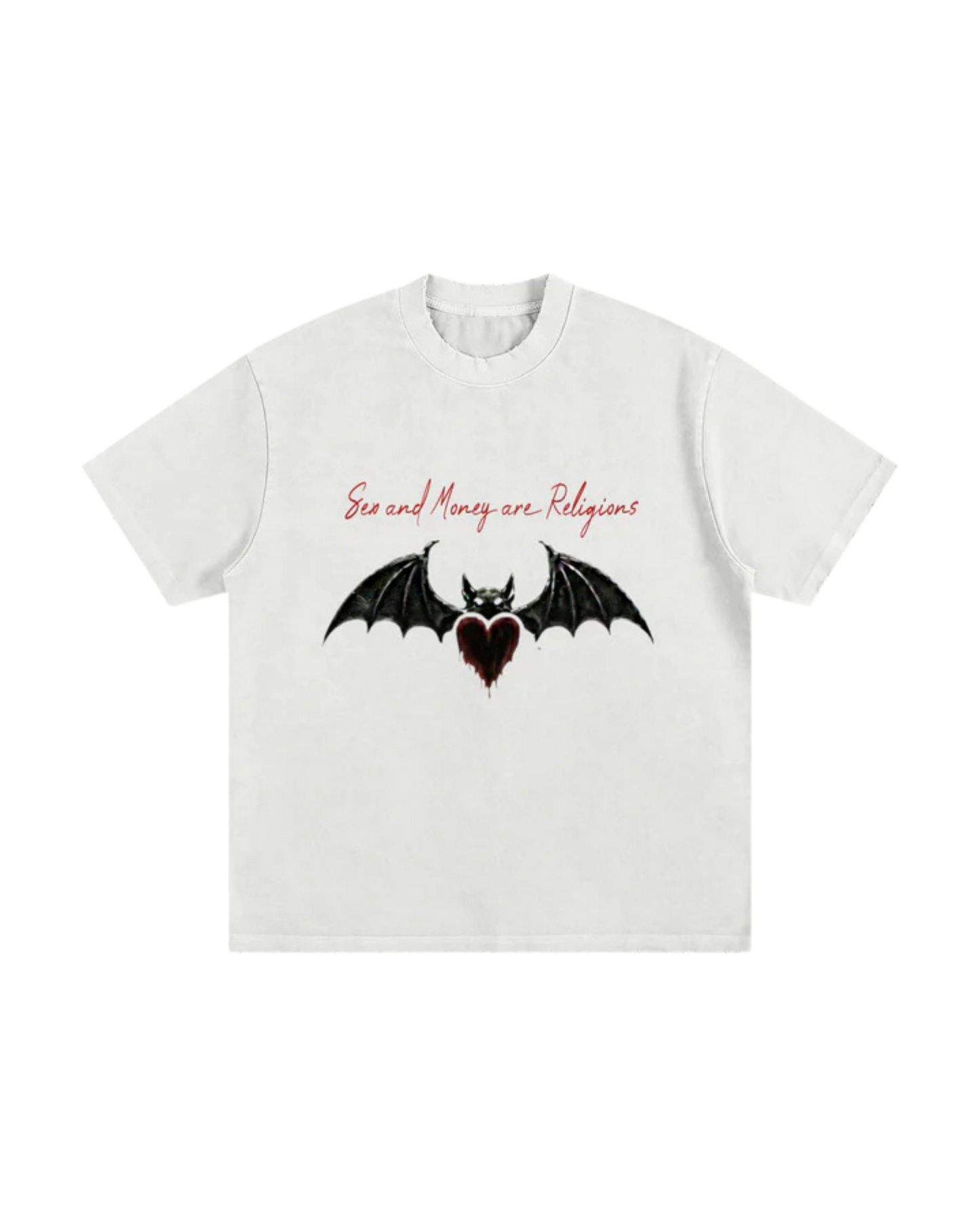 Heavyweight Vintage Washed Frayed T-Shirt