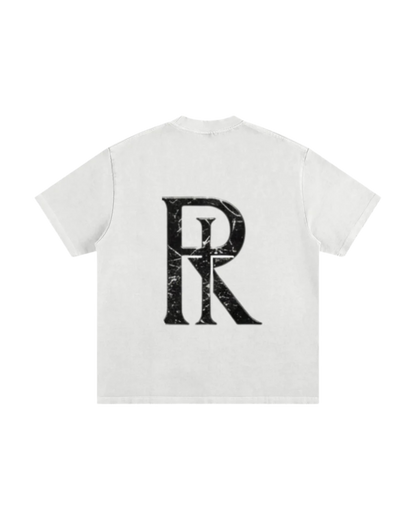 Heavyweight Vintage Washed Frayed T-Shirt